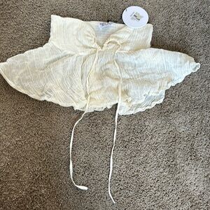 Princess Polly Long Summer Nights Top - Ivory